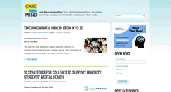 Desktop Screenshot of careforyourmind.org
